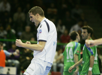 David is the galician hero! (Photo courtesy: Ruben De Pedro - LNFS)<br><br>