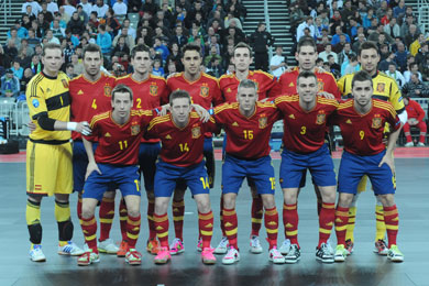 Spanish national team (Photo Futsalplanet.com)