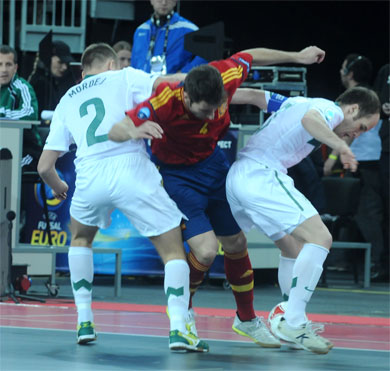 Torras between Mordej and Osredkar (Photo Futsalplanet.com)