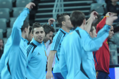 Spanish warm up (Photo Futsalplanet.com)