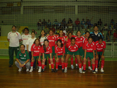 The Under 15 team of Estrela de Guarulhos (Photo courtesy: Estrela de Guarulhos)