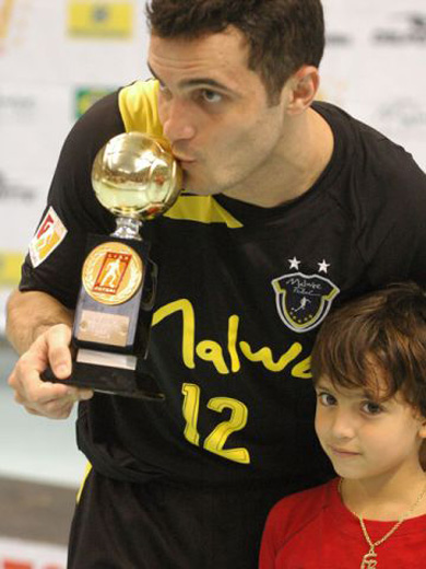 Falcão, one of the Malwee stars (Photo courtesy: Malwee Futsal)