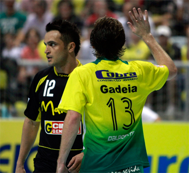 Game in the game: Falco vs Gadeia (Photo courtesy: CBFS)