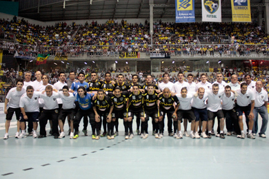 Malwee Futsal, Best Club of the World 2010! (Photo courtesy: CBFS)