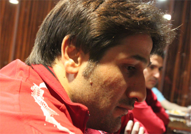 Close up on the best, Mostafa Nazari! (Photo courtesy: Hossein Rahimi)
