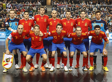 Spain, best national team of the world 2010! (Photo courtesy: RFEF)