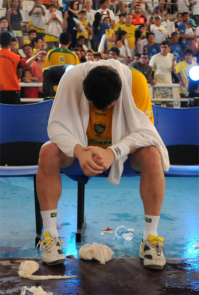 Different feelings at the end of the Grand Prix Final (Photo courtesy: CBFS)