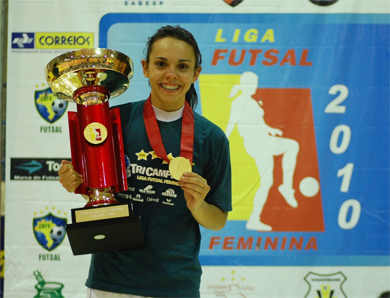 Liga Futsal 2010: we're the winners! (Photo courtesy: Female Futsal)