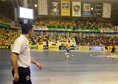 Carefully following his guys on the pitch (Photo courtesy: CBFS)