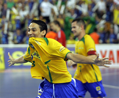 Valdin was one of the basic players of Brazil during the whole season (Photo courtesy: CBFS)