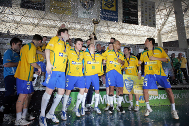 Brazil, Best National Team of the World - UMBRO Futsal Awards 2011 (Photo courtesy: CBFS)