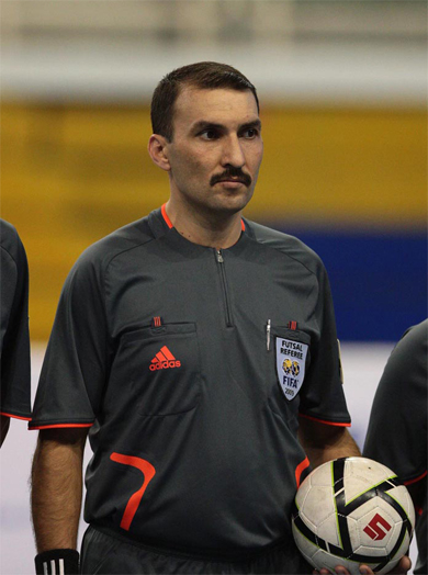 Close up on Vadim Baratov, Best Referee of the World 2011! (Photo courtesy: Turkmenistan FA)