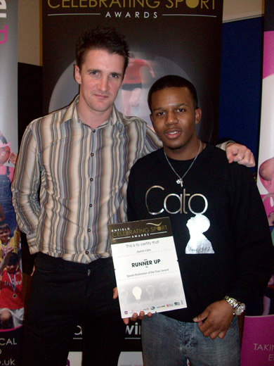 Aaron Cato and Martin May (Photo courtesy: FC Enfield)