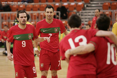 Portuguese delight: Goncalo Alves, Cardinal, Marinho and Ricardinho (Photo courtesy: Kamil Pastusiak - Sports Photography Agency KamPas Sport)
