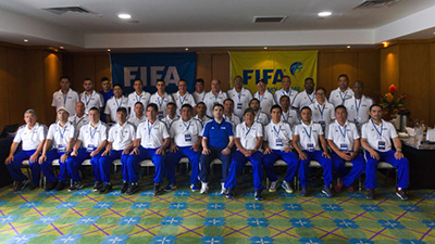 Instructors course helping develop futsal in Colombia (Photo Courtesy: FIFA.com) 