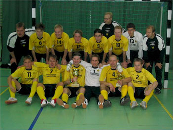 ILVES FS can celebrate again (Photo courtesy: Futsal Suomi)