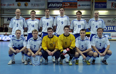 Finnish National Team (Photo courtesy: Finnish Futsal Committee Web Site)
