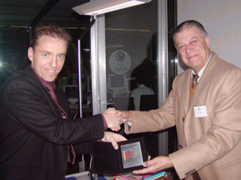 Laurent Morel and Ciro Fontão (Photo courtesy: FPFS)