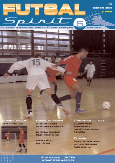 Futsal Spirit n 3 - Cover page