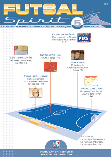 Futsal Spirit n1 - Cover page