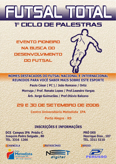 Futsal Total - 1 Ciclo De Palestras