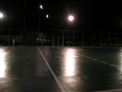 New courts for the Women Futsal League (Photo courtesy: Guam FA)