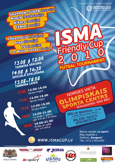 ISMA Futsal Friendly Cup 2010