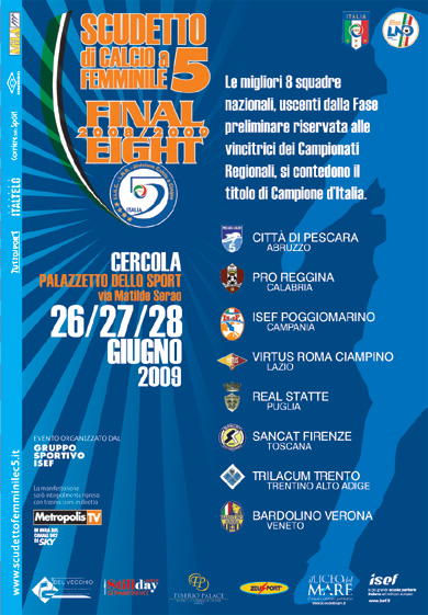 Italian Women Futsal League - Final Eight 2008/2009