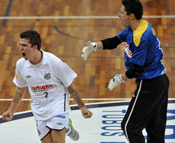 Jackson and Djony are in the Pipoca roster (Photo courtesy: Santos FC)