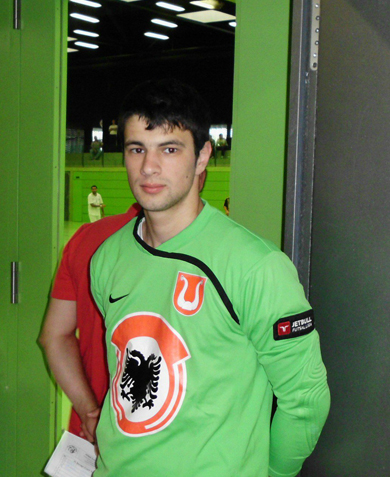 Djordje Jovanovic, former keeper of Ekonomac Kragujevac (Photo courtesy: FC Benago)