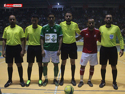 Al Ahli, winners of the first ever Libyan Futsal Cup