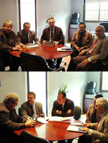 LNFS and CBFS will work together (Photo courtesy: Enrique Serrano - LNFS)