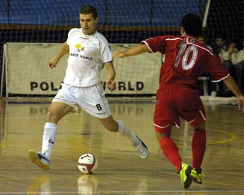 Orol (Polaris W. Cartagena) vs Leo (Mirò Martorell) (Photo courtesy: LNFS)