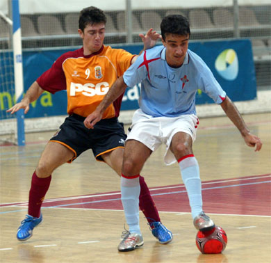 Gustavo Marques vs Rafita (Photo courtesy: AP Spain - LNFS)