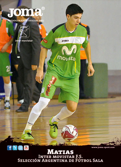 Matias Lucuix (Photo courtesy: Joma)