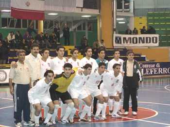 Iran Under 21 (Photo courtesy http://www.sslazio-c5.it)