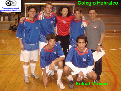 Colegio Hebraico (Photo courtesy: Fernando Pérez -Futsal Mexico)