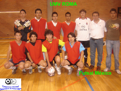UMV Roma (Photo courtesy: Fernando Pérez -Futsal Mexico)