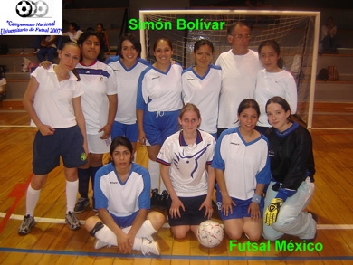 Simon Bolivar (Photo courtesy: Fernando Pérez -Futsal Mexico)