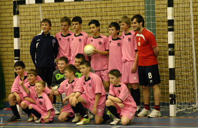 Team line up before the final (Photo courtesy: Middlesbrough FC)
