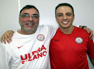 Well known faces: Miltinho and Sandrinho (Photo courtesy: 