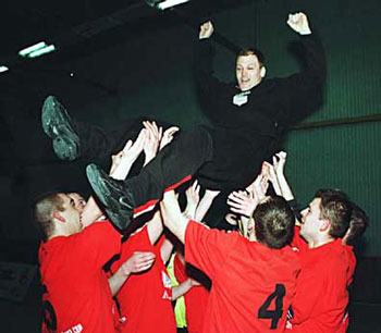 Roman Smirnov*s triumph! (Photo courtesy: FC Camelot)
