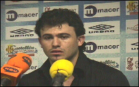 Nando Grana, great matches in Hungary. Photo www.playascastellon.com