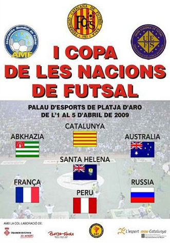 The tournament mentioned in the article: I Copa de les Nacions de futsal (Image courtesy: Independent Futsal Blog)
