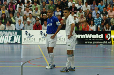 Marlene's captain Kenneth Goudmijn and Najib El Allouchi  (Photo courtesy: Leo Giovannangelo)
