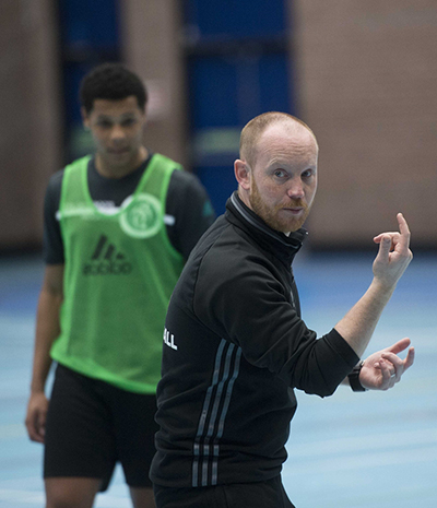 Northern Ireland National Team Coach Jonathan Michael (Photo courtesy: IFA)