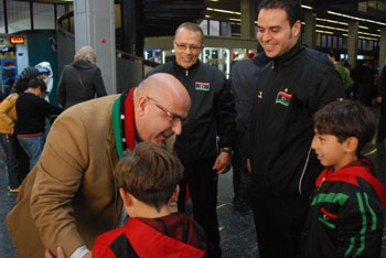 Pablo Prieto: Welcome at Tripoli's airport