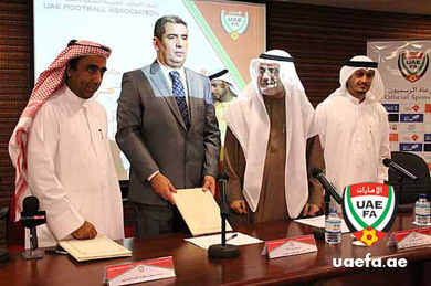 Padu, new coach of the United Arab Emirates futsal national team (Photo courtesy: UAEFA.ae)