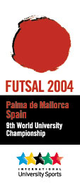 9th World University Futsal Championship 2004 (Palma de Mallorca) Logo ...