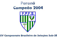 Paran won the XV Campeonato Brasileiro de Selees Sub 20
